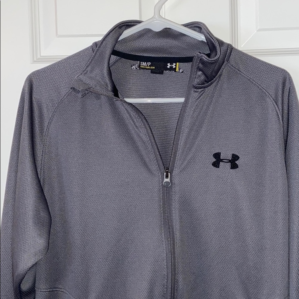Under Armour full zip gray jacket